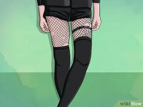 Imagen titulada Wear Fishnet Stockings Step 9