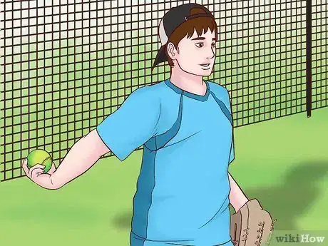 Imagen titulada Pitch in Slow‐Pitch Softball Step 7