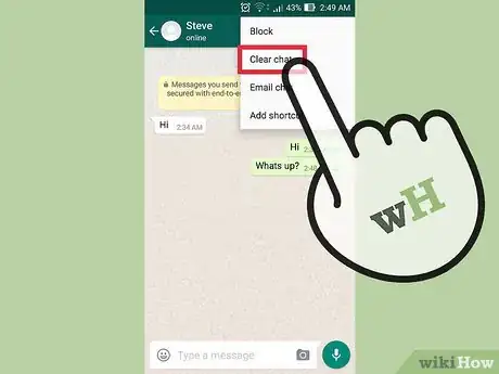 Imagen titulada Chat Securely on WhatsApp Step 5