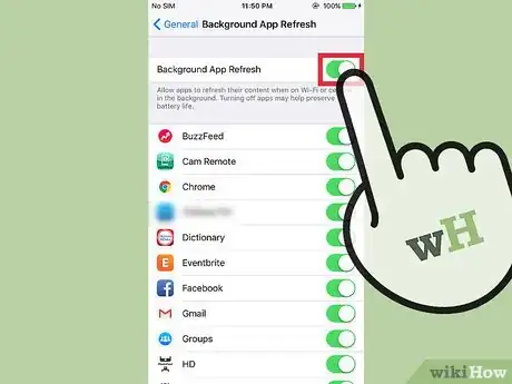 Imagen titulada Allow Apps to Automatically Refresh on an iPhone Step 4