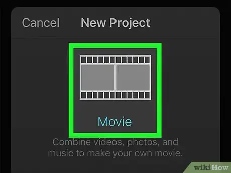 Imagen titulada Edit Music in iMovie on iPhone or iPad Step 3