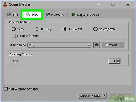 Imagen titulada Extract Audio CD Using VLC Player Step 9