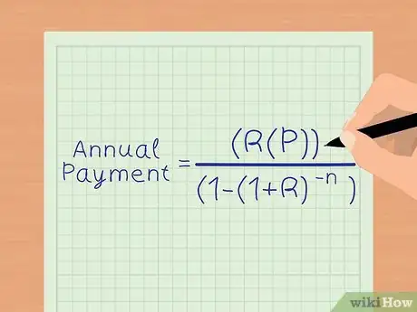 Imagen titulada Calculate an Annual Payment on a Loan Step 1