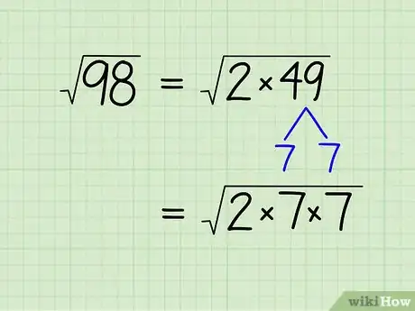 Imagen titulada Simplify a Square Root Step 4