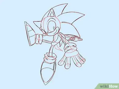 Imagen titulada Draw Sonic Characters Step 10