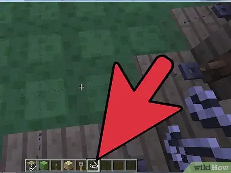 Imagen titulada Make a Trampoline in Minecraft Step 8