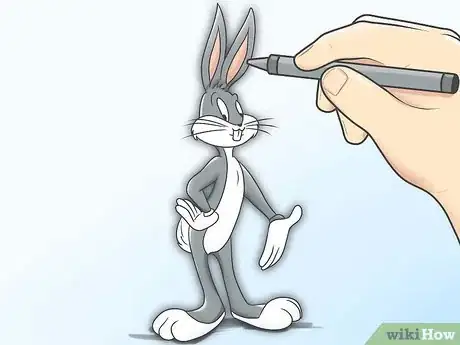 Imagen titulada Draw Bugs Bunny Step 20