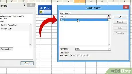 Imagen titulada Create a Custom Macro Button in Excel Step 13