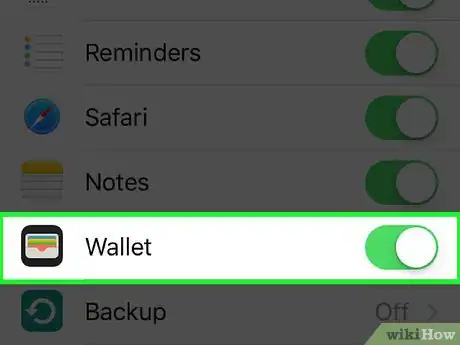 Imagen titulada Sync iPhone Wallet Data to iCloud Step 3