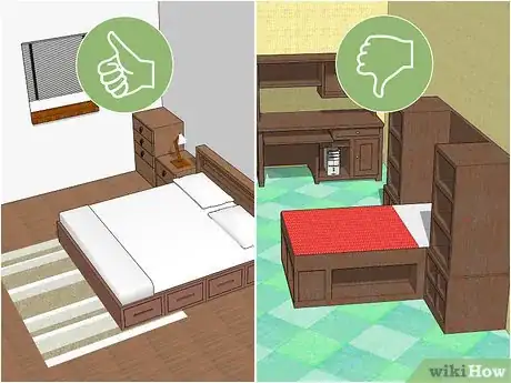 Imagen titulada Arrange Furniture in a Small Bedroom Step 17