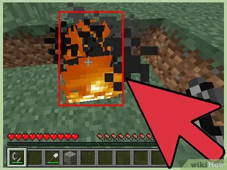 Imagen titulada Make Fire in Minecraft Step 8