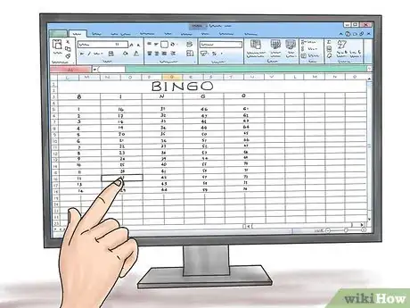 Imagen titulada Make a Bingo Game in Microsoft Office Excel 2007 Step 8