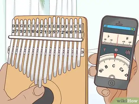 Imagen titulada Play the Kalimba Step 3