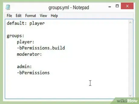 Imagen titulada Set up Bpermissions for a Minecraft Bukkit Server Step 8Bullet4