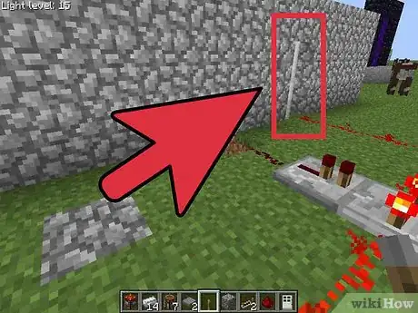 Imagen titulada Make a Door That Locks in Minecraft Step 11