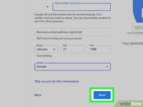 Imagen titulada Make a Google Account Step 4