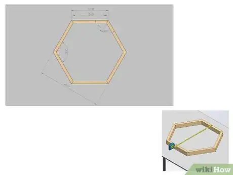 Imagen titulada Build a Hexagon Picnic Table Step 5