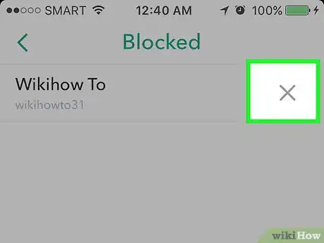 Imagen titulada Hide Friends on Snapchat Step 12