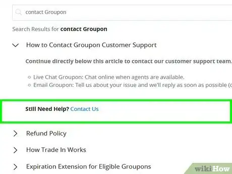 Imagen titulada Contact Groupon Step 3