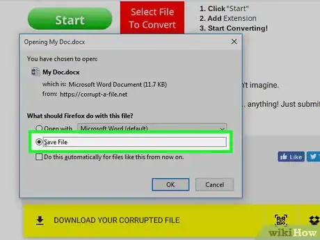 Imagen titulada Corrupt a Word File Step 6