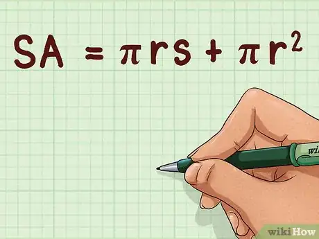 Imagen titulada Find the Surface Area of Cones Step 21