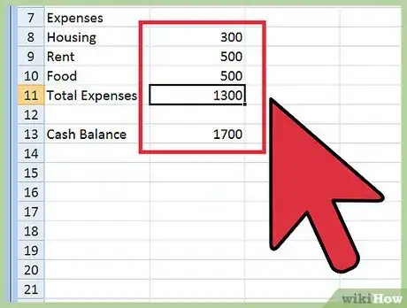 Imagen titulada Create a Budget Spreadsheet Step 9