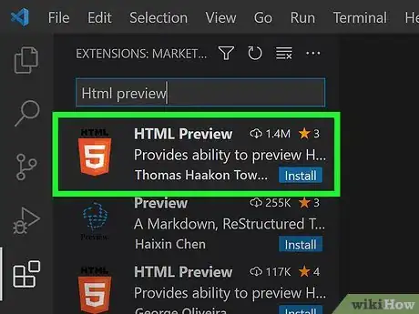Imagen titulada Run a HTML File in Visual Studio Code Step 12