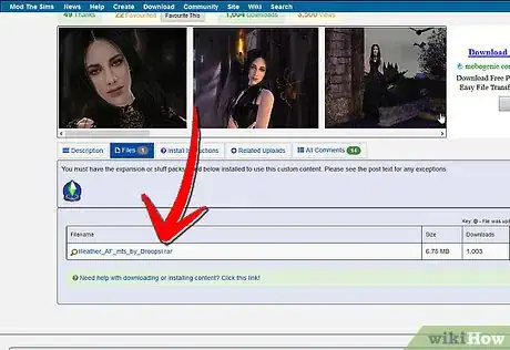 Imagen titulada Download and Install Characters for the Sims 2 Step 2