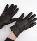 limpiar guantes de cuero