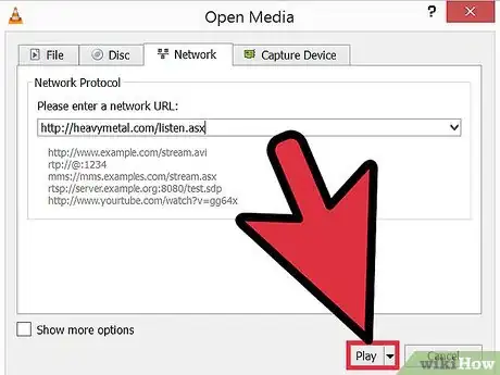 Imagen titulada Use VLC Media Player to Listen to Internet Radio Step 5