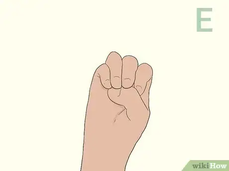 Imagen titulada Fingerspell the Alphabet in American Sign Language Step 5