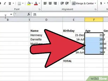 Imagen titulada Divide in Excel Step 9