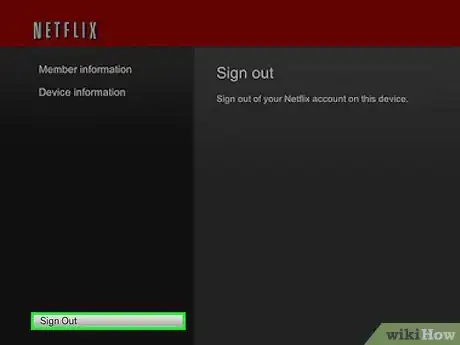 Imagen titulada Log Out of Netflix on Xbox Step 3