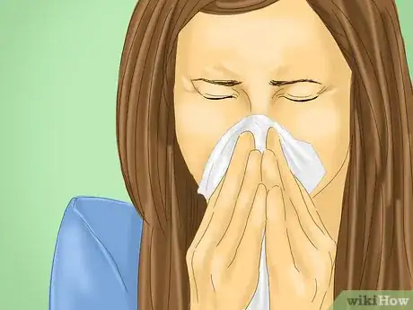 Imagen titulada Sneeze Properly Step 1