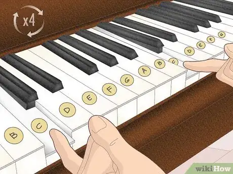 Imagen titulada Play Chopsticks on a Keyboard or Piano Step 15