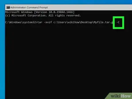 Imagen titulada Extract a Tgz File in Windows from the Command Line Step 7