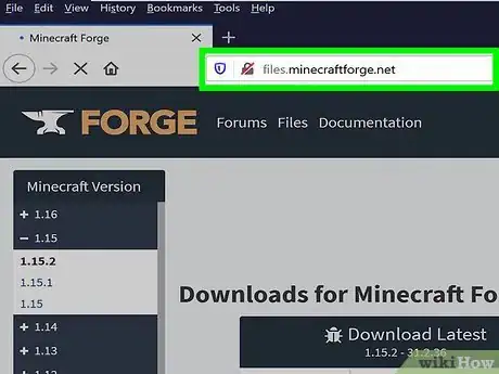 Imagen titulada Install Minecraft Forge Step 2