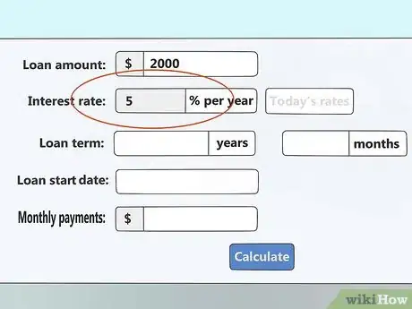 Imagen titulada Calculate Loan Payments Step 3