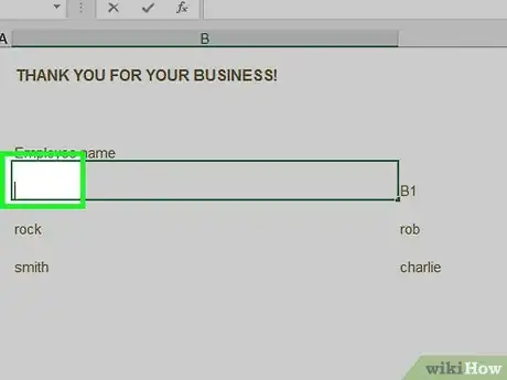 Imagen titulada Make a Spreadsheet Step 9