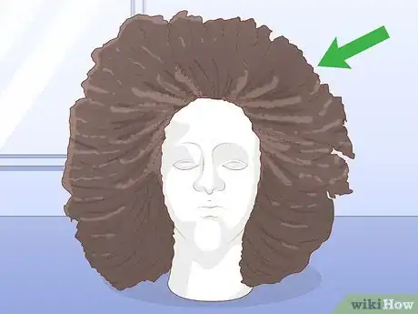 Imagen titulada Make Straight Hair Into Afro Hair Step 1