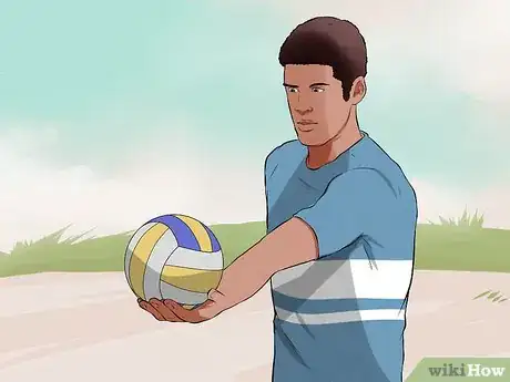 Imagen titulada Serve a Volleyball Step 3