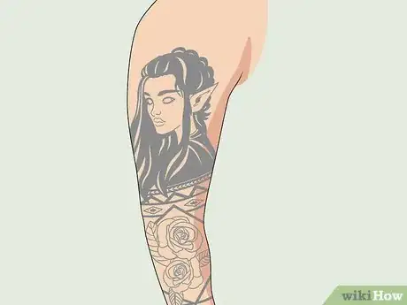 Imagen titulada Connect Tattoos Into a Sleeve Step 10