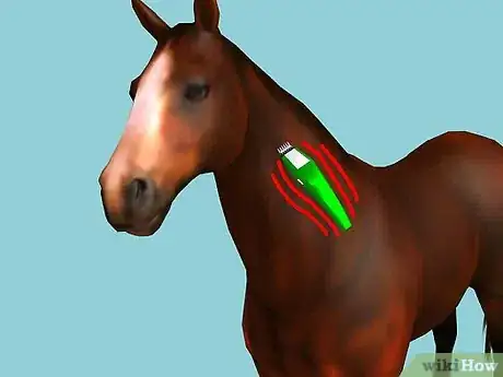 Imagen titulada Clip Your Horse Step 10