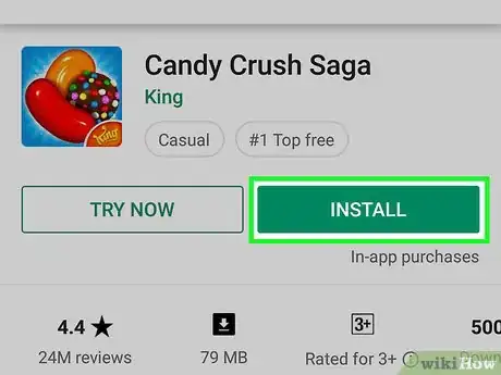 Imagen titulada Play Candy Crush Saga Step 1