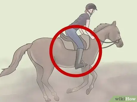 Imagen titulada Keep Your Balance on a Galloping Horse Step 2