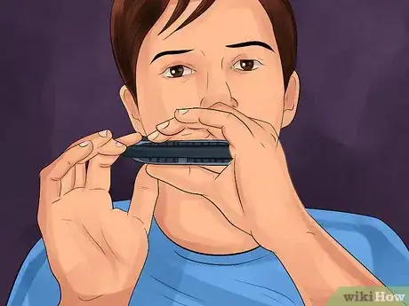 Imagen titulada Hold a Harmonica Step 9