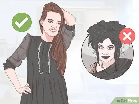 Imagen titulada Look Gothic Without Your Parents Getting Upset Step 1