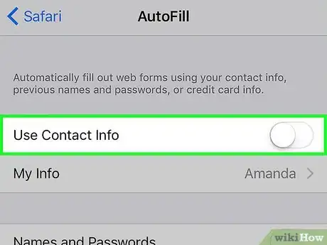 Imagen titulada Remove Autofill Info on an iPhone Step 4