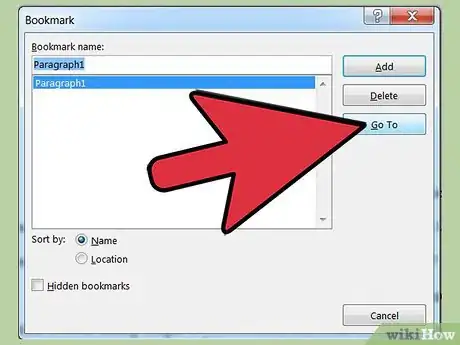 Imagen titulada Add a Bookmark in Microsoft Word Step 12