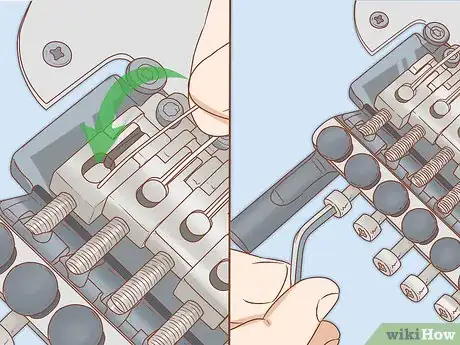 Imagen titulada Restring a Floating Bridge (Floyd Rose) Step 10